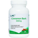 LAC Herbs Cinnamon Bark 500mg (100 vegetarian capsules)